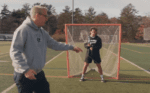 Goalie String Drill lacrosse drill