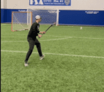 The Hitch to Roll Dodge lacrosse drill
