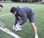 The Faceoff Stance w/ Joe Nardella lacrosse drill