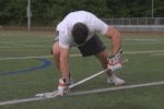 The Faceoff Clamp w/ Joe Nardella lacrosse drill