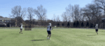 Elevator Team Passing lacrosse drill
