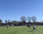 Backside Jam Shooting lacrosse drill