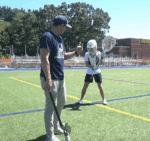 Getting Squared Drill lacrosse drill
