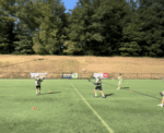 3v1 Box Passing lacrosse drill