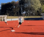 Over the Cone Split Field Shooting lacrosse drill