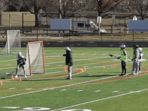 Goal Hopping Defense Drill