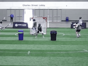 3 Man Below GLE Defense Drill lacrosse drill