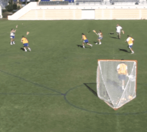 JT Double Team Drill lacrosse drill