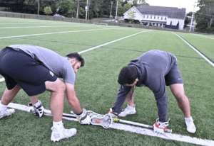 Anticipation Skill for Faceoff lacrosse drill