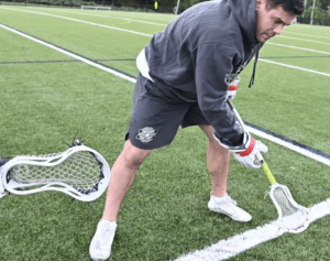 Bailout Skill for Faceoff lacrosse drill