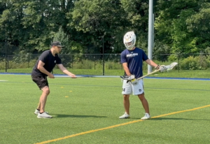 Approaches & Pressure lacrosse drill