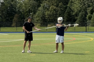 Disrupt & Lift lacrosse drill