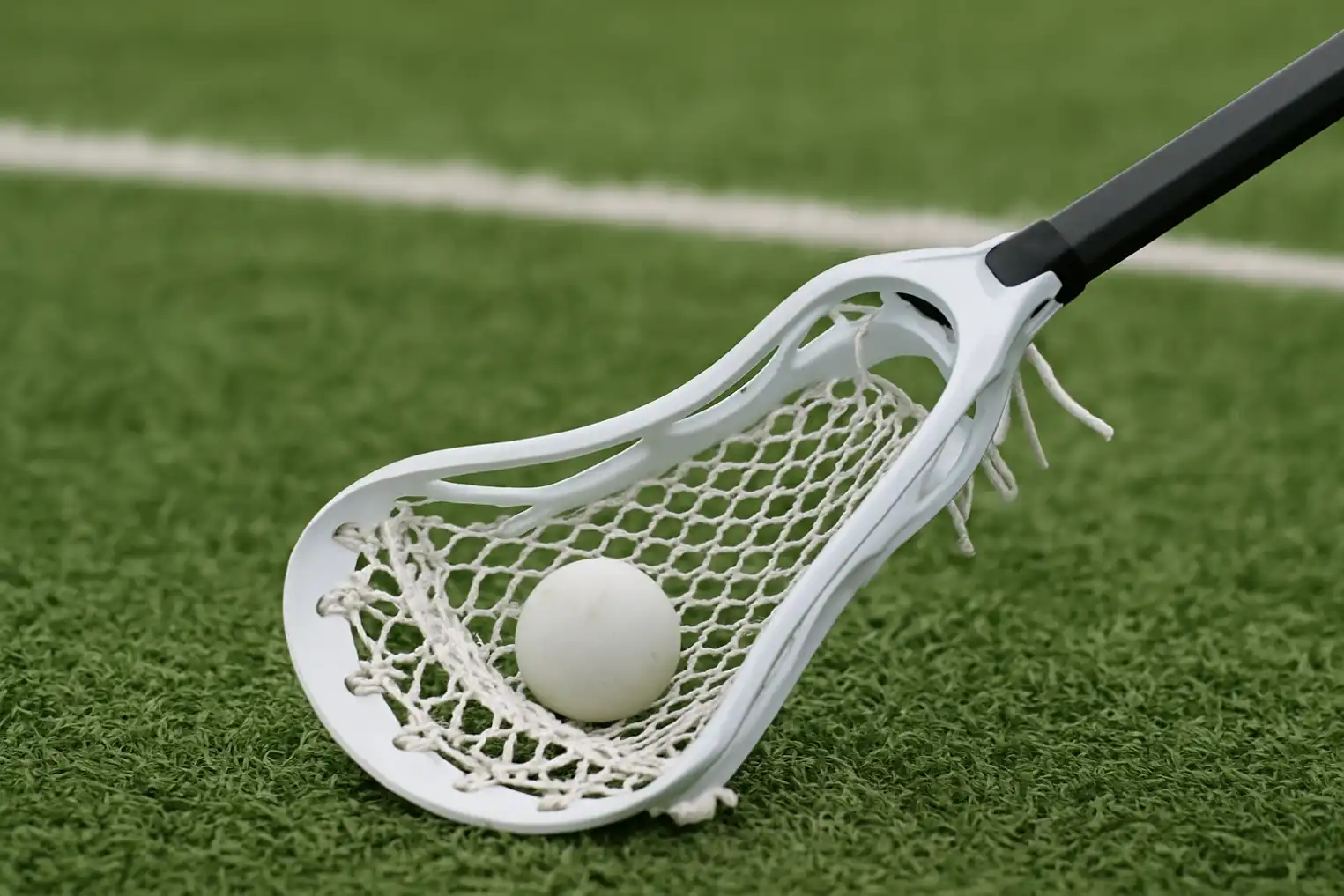 Lacrosse Stick Cradling Ball
