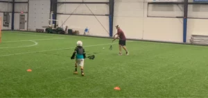 Zig Zag Ball Control With Groundball And Shot